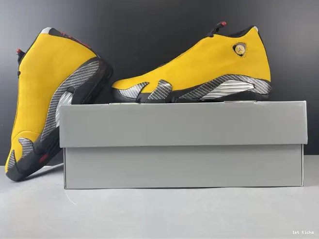 1st Kicks Shoes 14 RETRO GOLD AIR UNIVERSITY BQ3685-706 JORDAN 0611